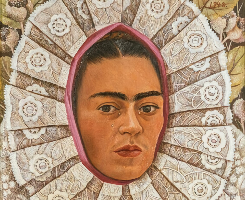 Frida Kahlo, Självporträtt, 1948