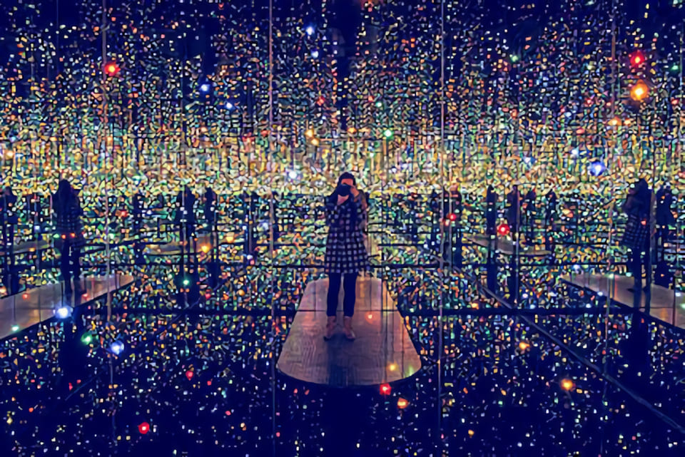 Yayoi Kusama, Infinity Mirror Room, samtida konstverk från 1965